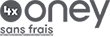 Logo Oney 4x sans frais